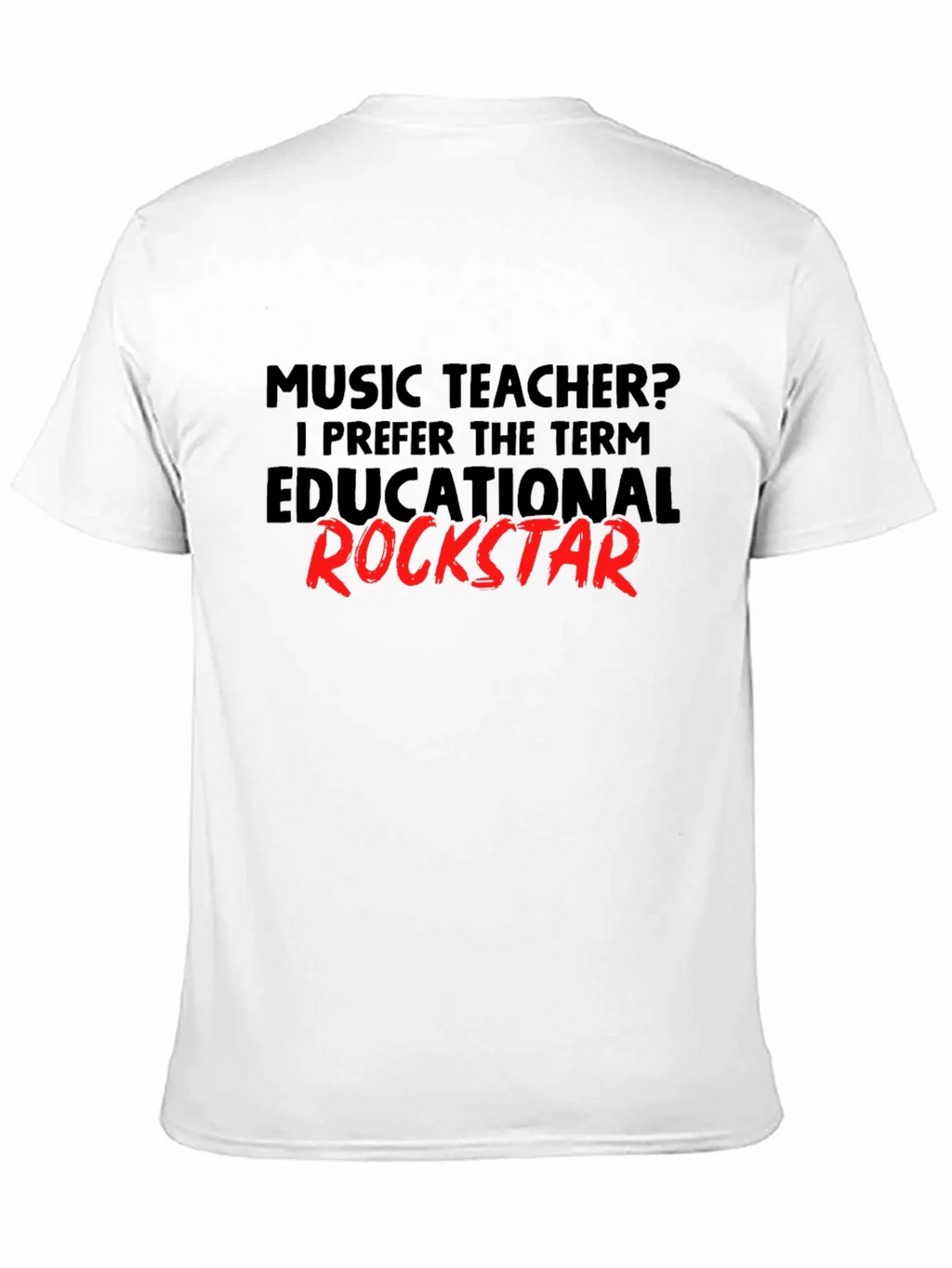 Music Teacher Educational Rockstar T-Shirt
