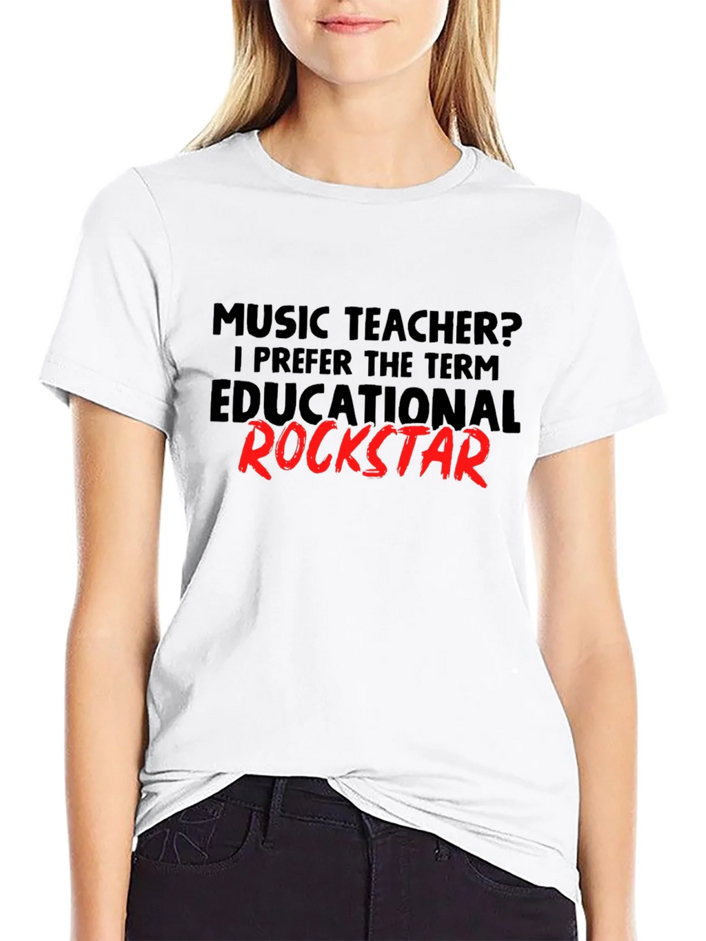 Music Teacher Educational Rockstar T-Shirt