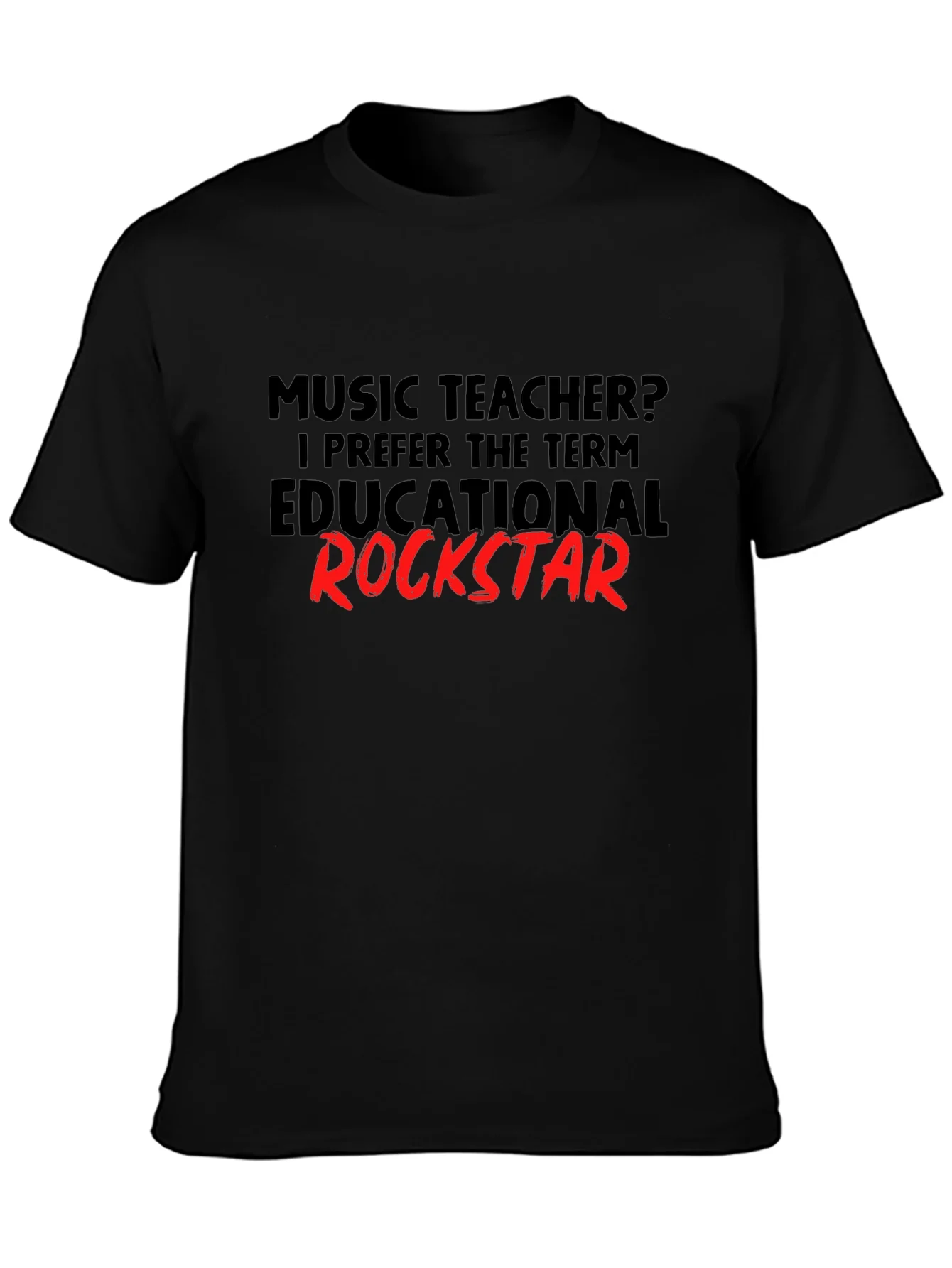Music Teacher Educational Rockstar T-Shirt