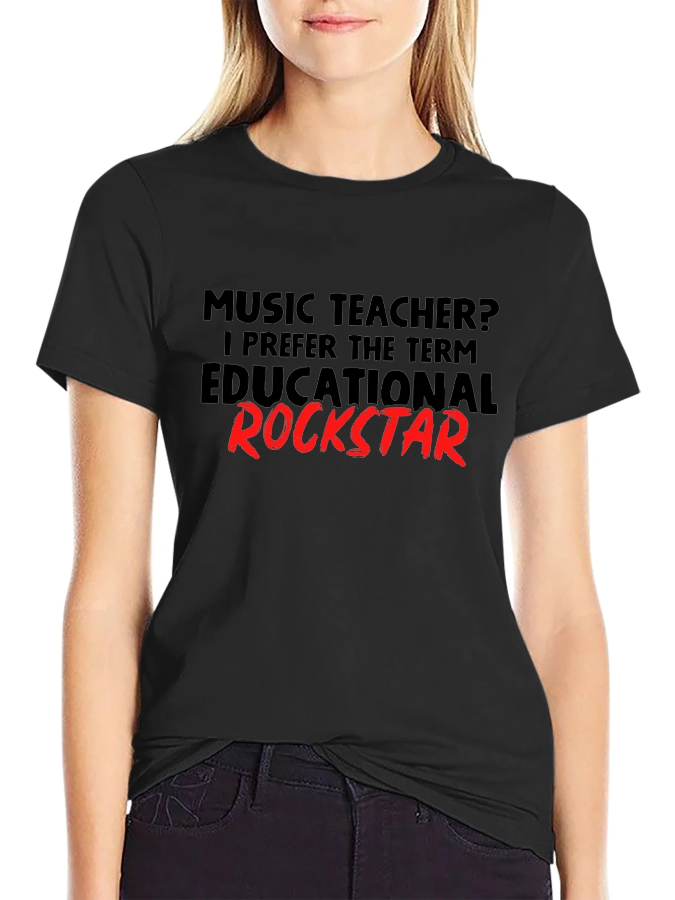 Music Teacher Educational Rockstar T-Shirt