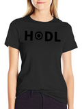 HODL Crypto Black T-Shirt