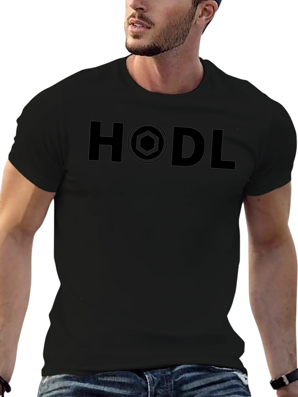 HODL Crypto Black T-Shirt