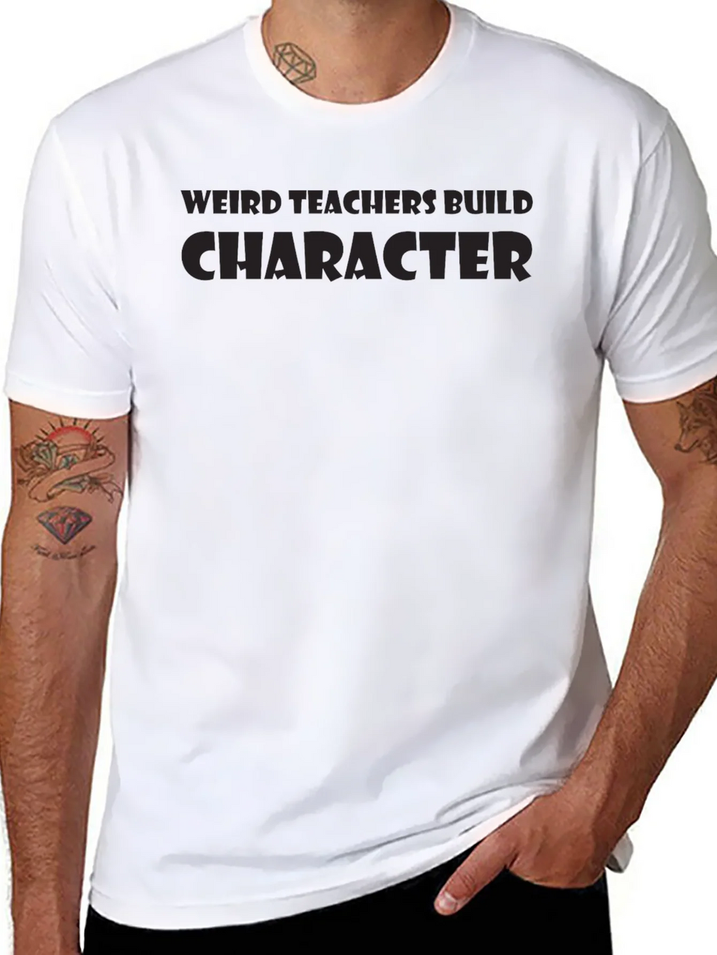Weird Teachers Build Character T-Shirt