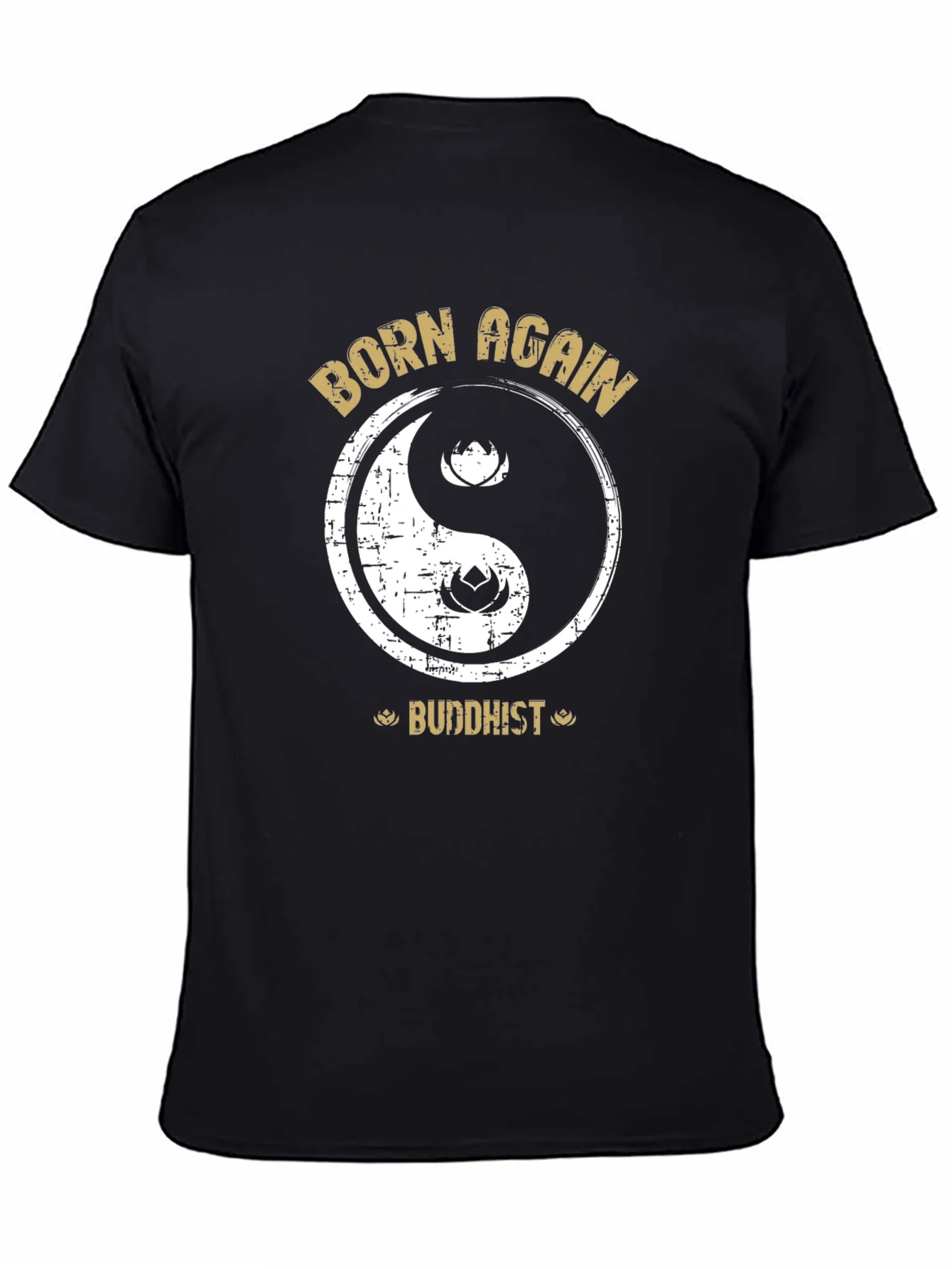 Born Again Buddhist Yin Yang T-Shirt - Spiritual Tee