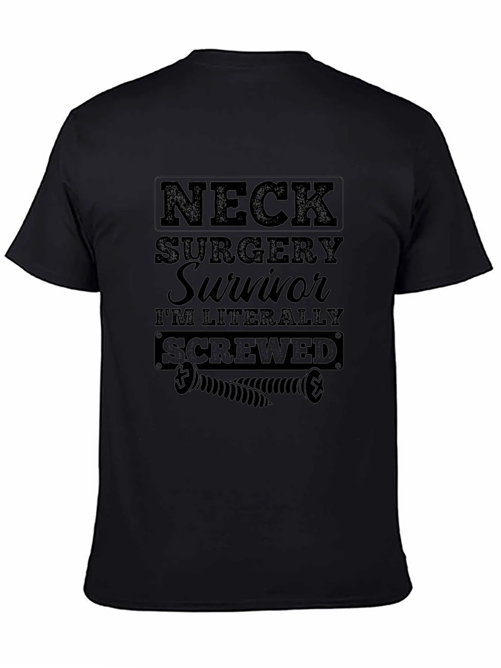 Neck Surgery Survivor Graphic Tee