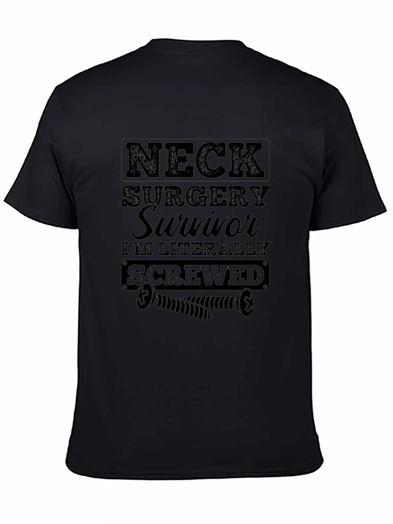 Neck Surgery Survivor Graphic Tee