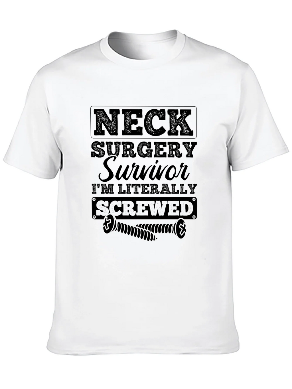 Neck Surgery Survivor Graphic Tee