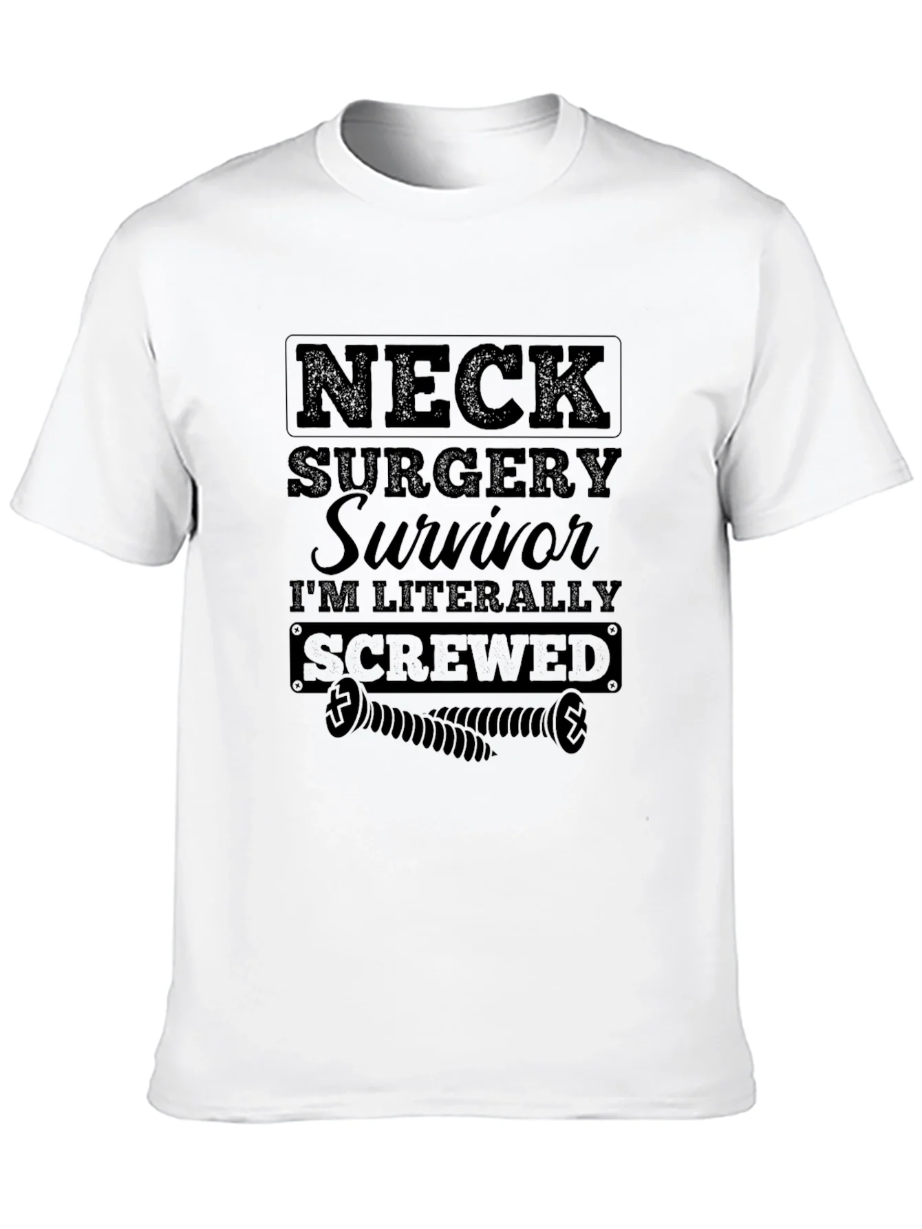 Neck Surgery Survivor Graphic Tee