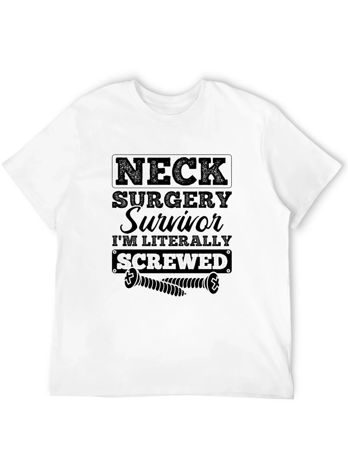 Neck Surgery Survivor Graphic Tee