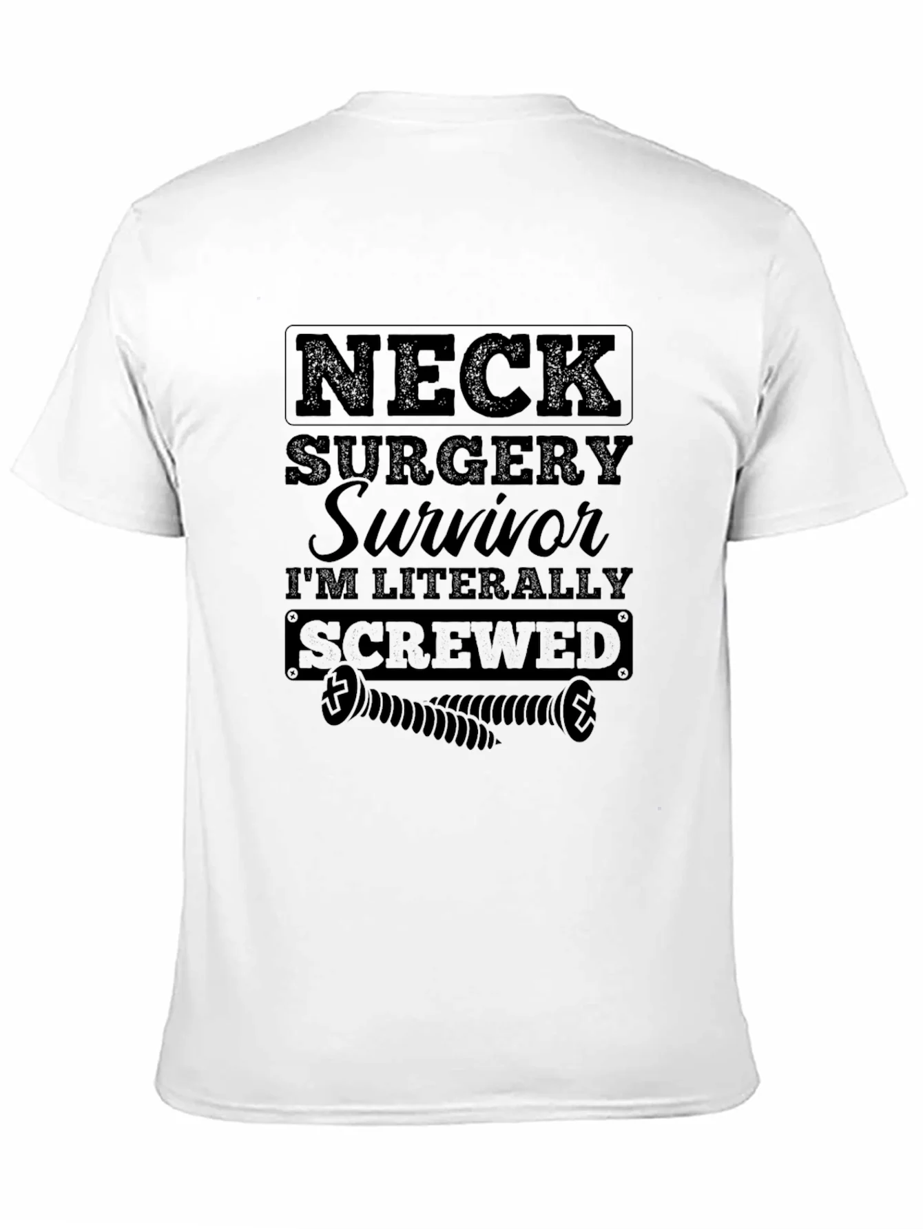 Neck Surgery Survivor Graphic Tee
