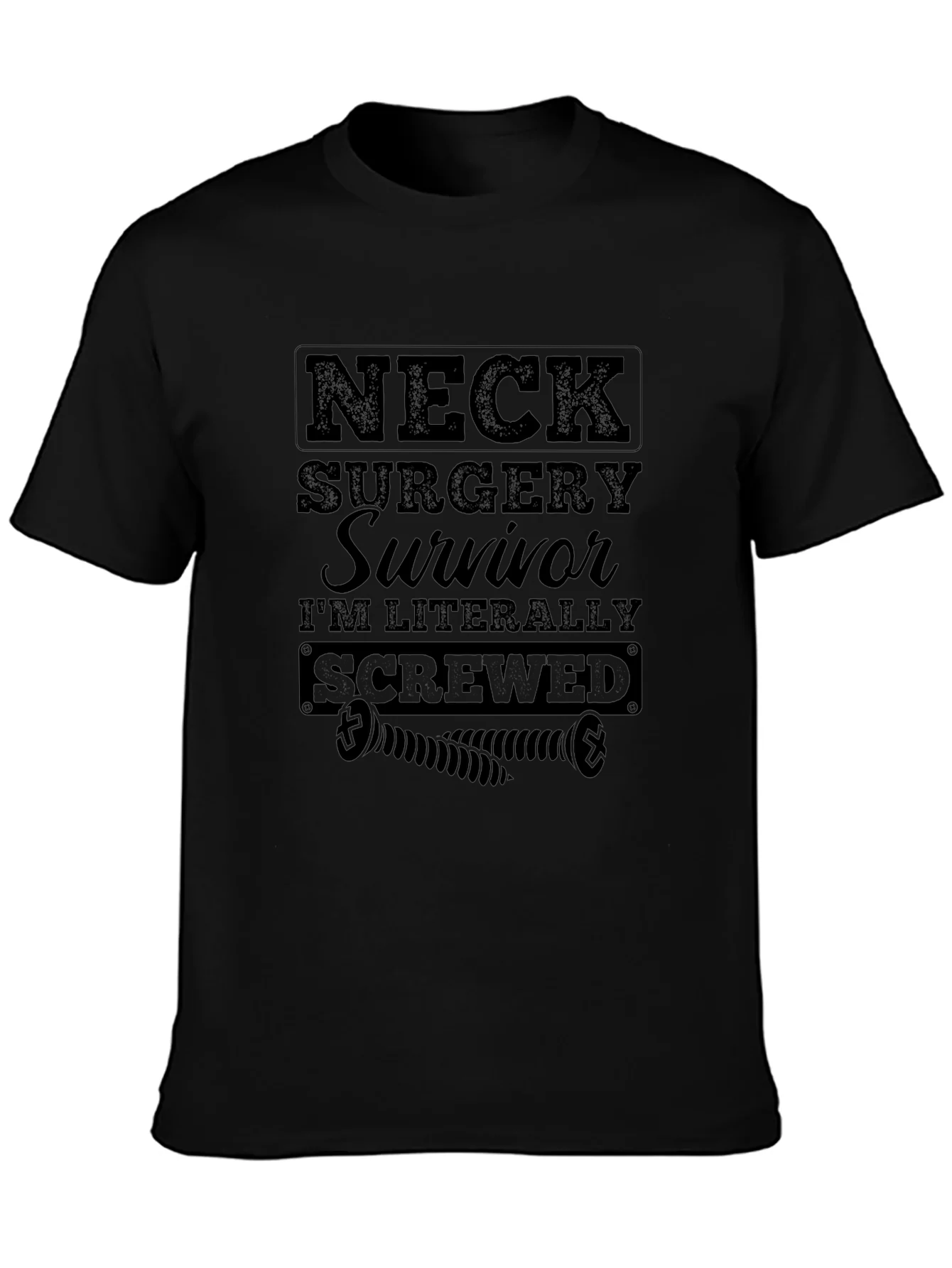 Neck Surgery Survivor Graphic Tee