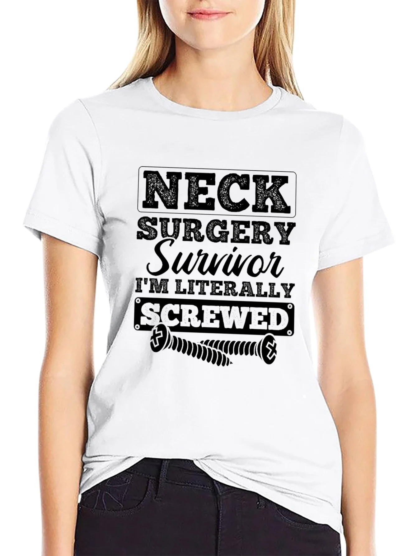 Neck Surgery Survivor Graphic Tee