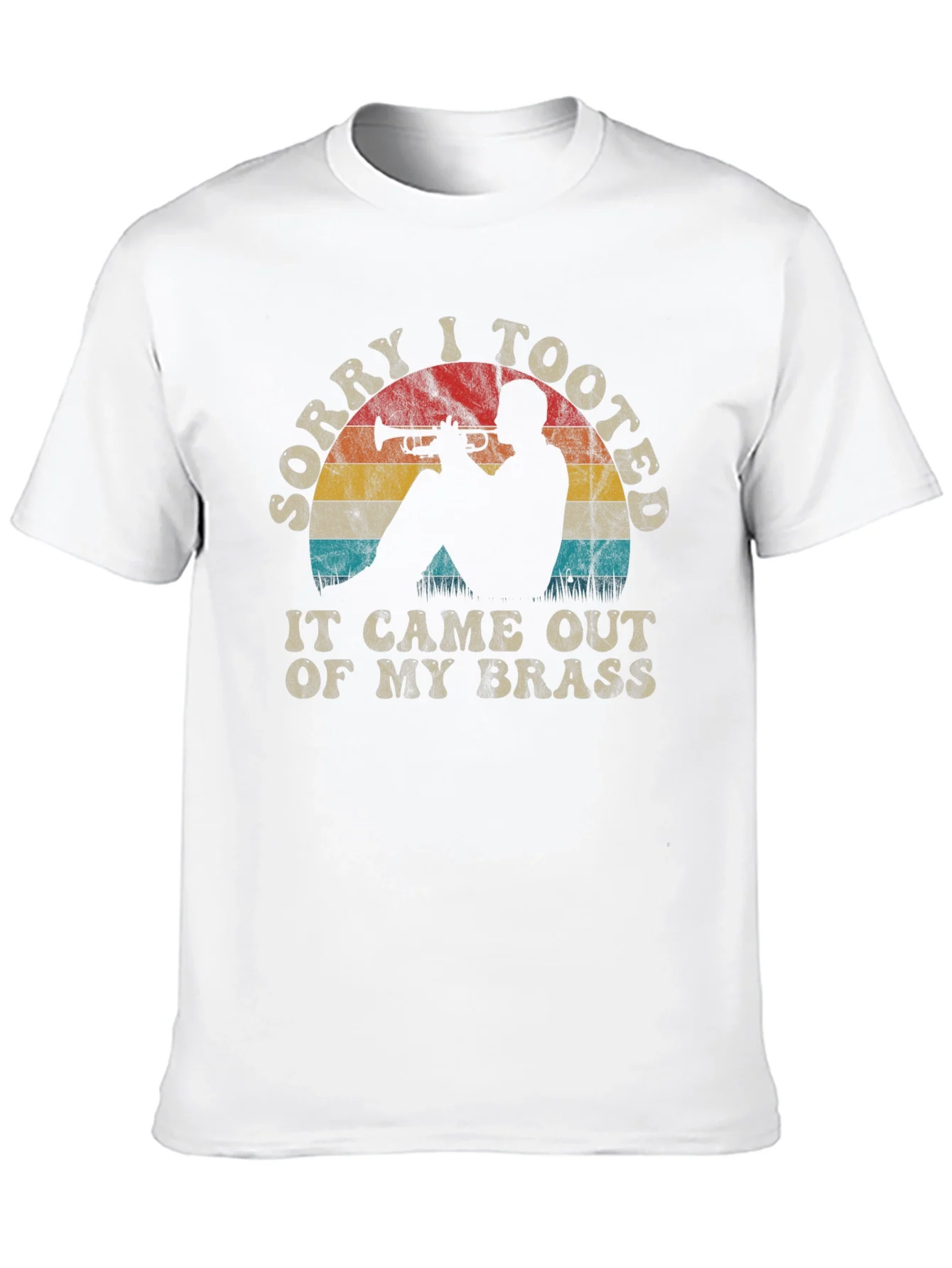 Sorry I Tooted Trumpet Player Graphic Tee