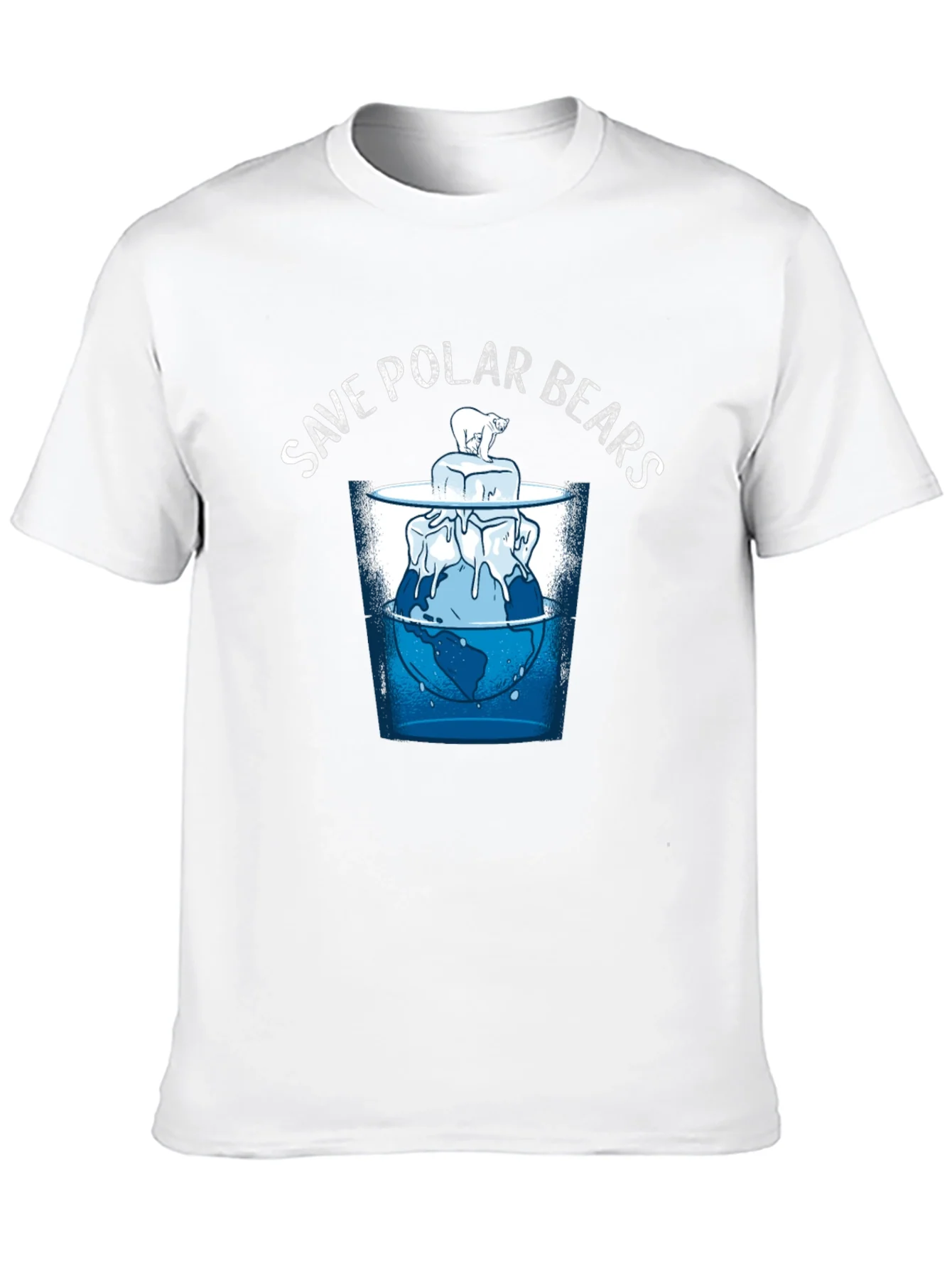 Save Polar Bears Graphic T-Shirt