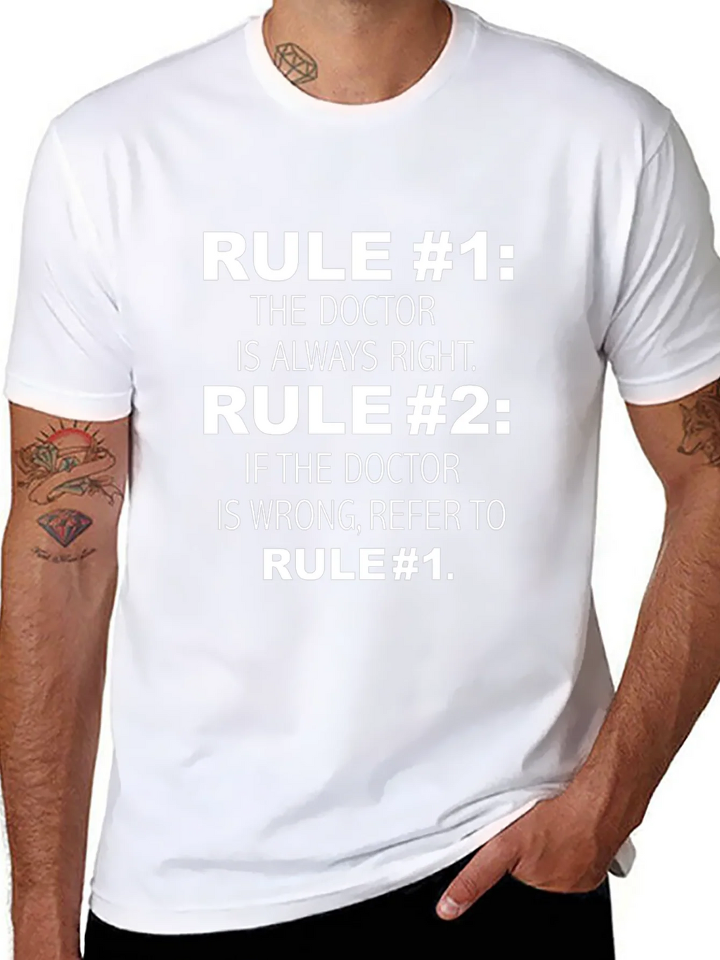 Doctor Rule T-Shirt Funny Medical Gift