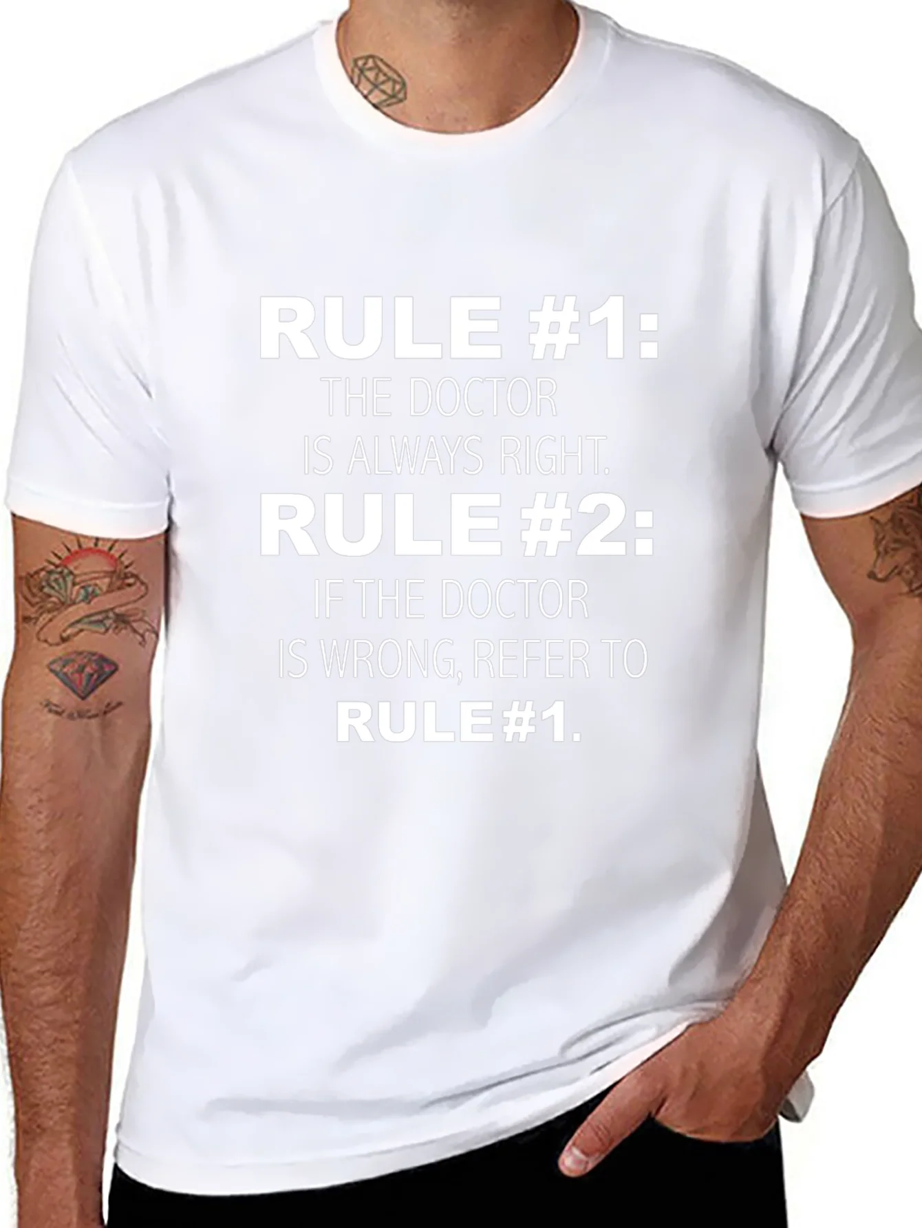 Doctor Rule T-Shirt Funny Medical Gift