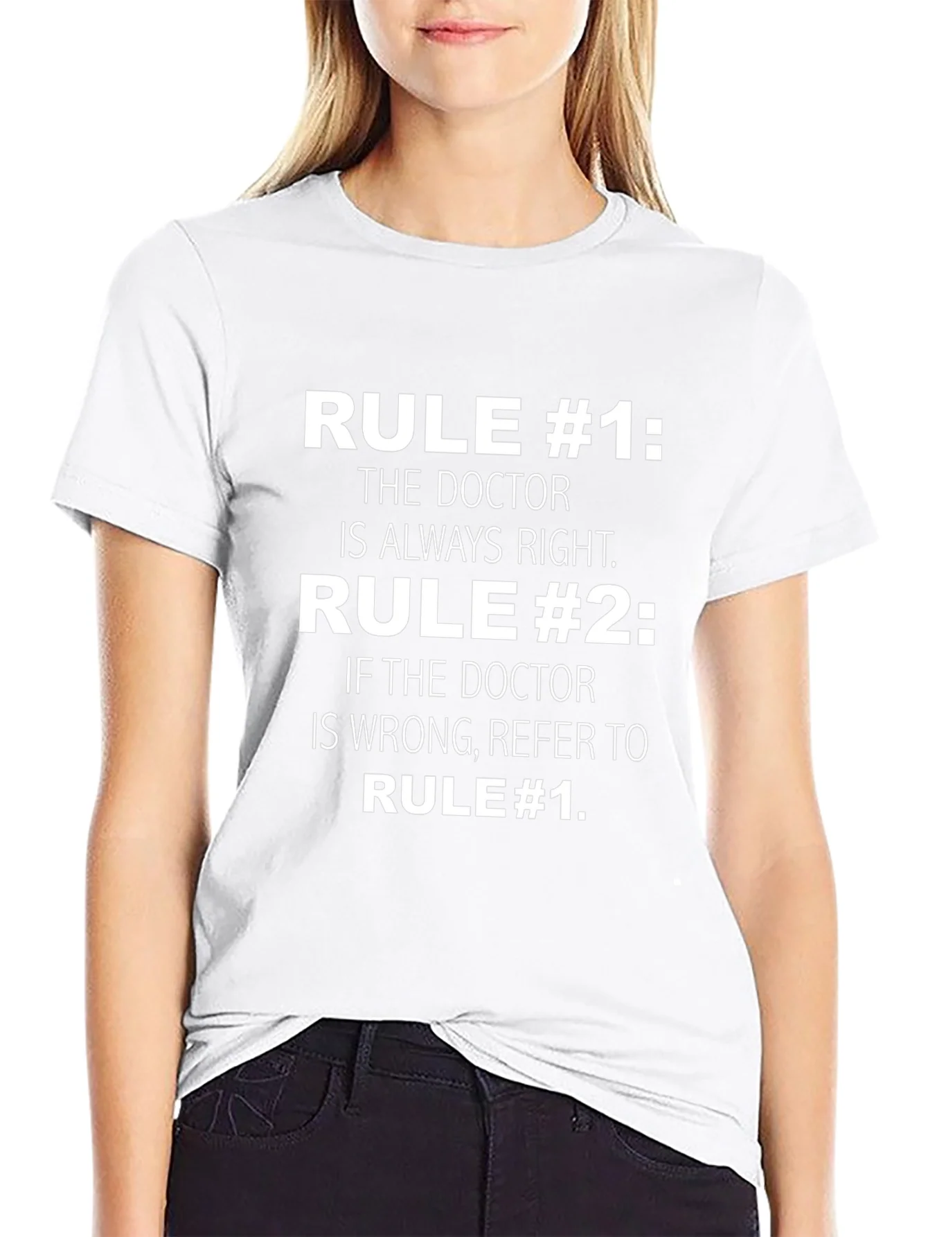 Doctor Rule T-Shirt Funny Medical Gift