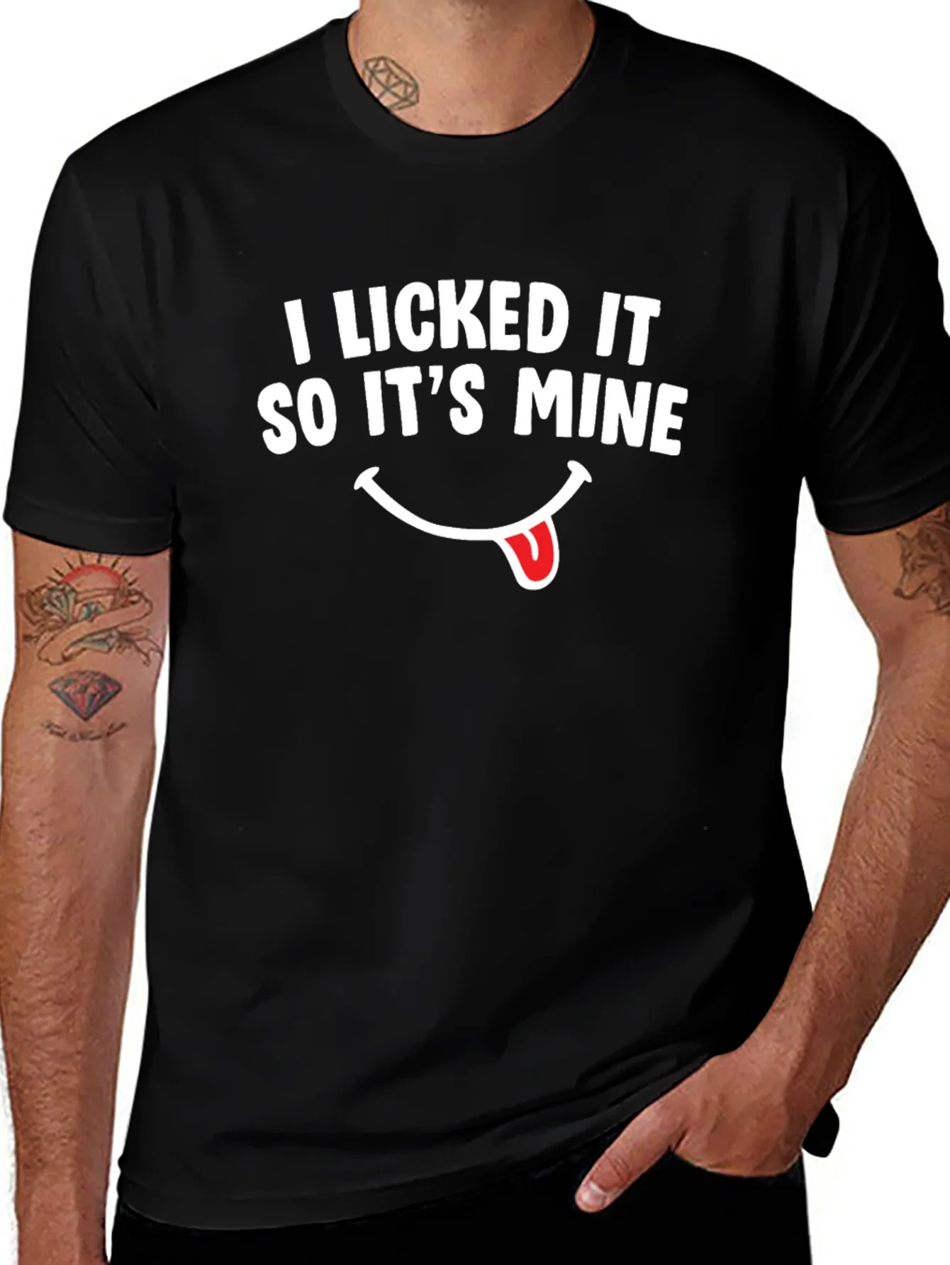 I Licked It So Its Mine T-Shirt - Funny Novelty Tee