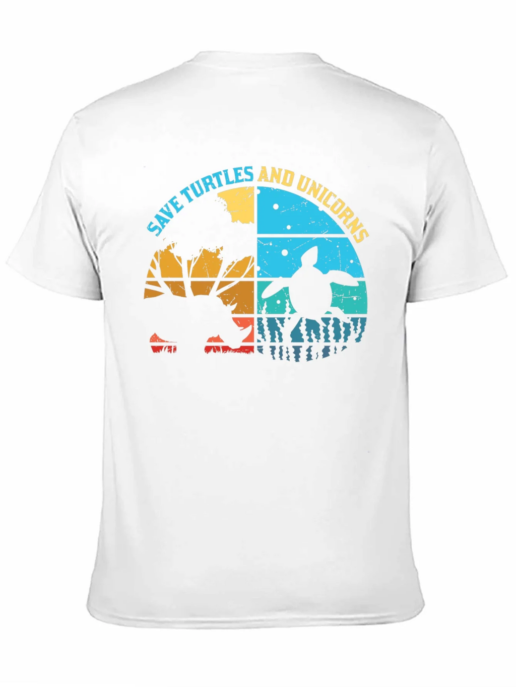 Save Turtles & Unicorns Graphic T-Shirt
