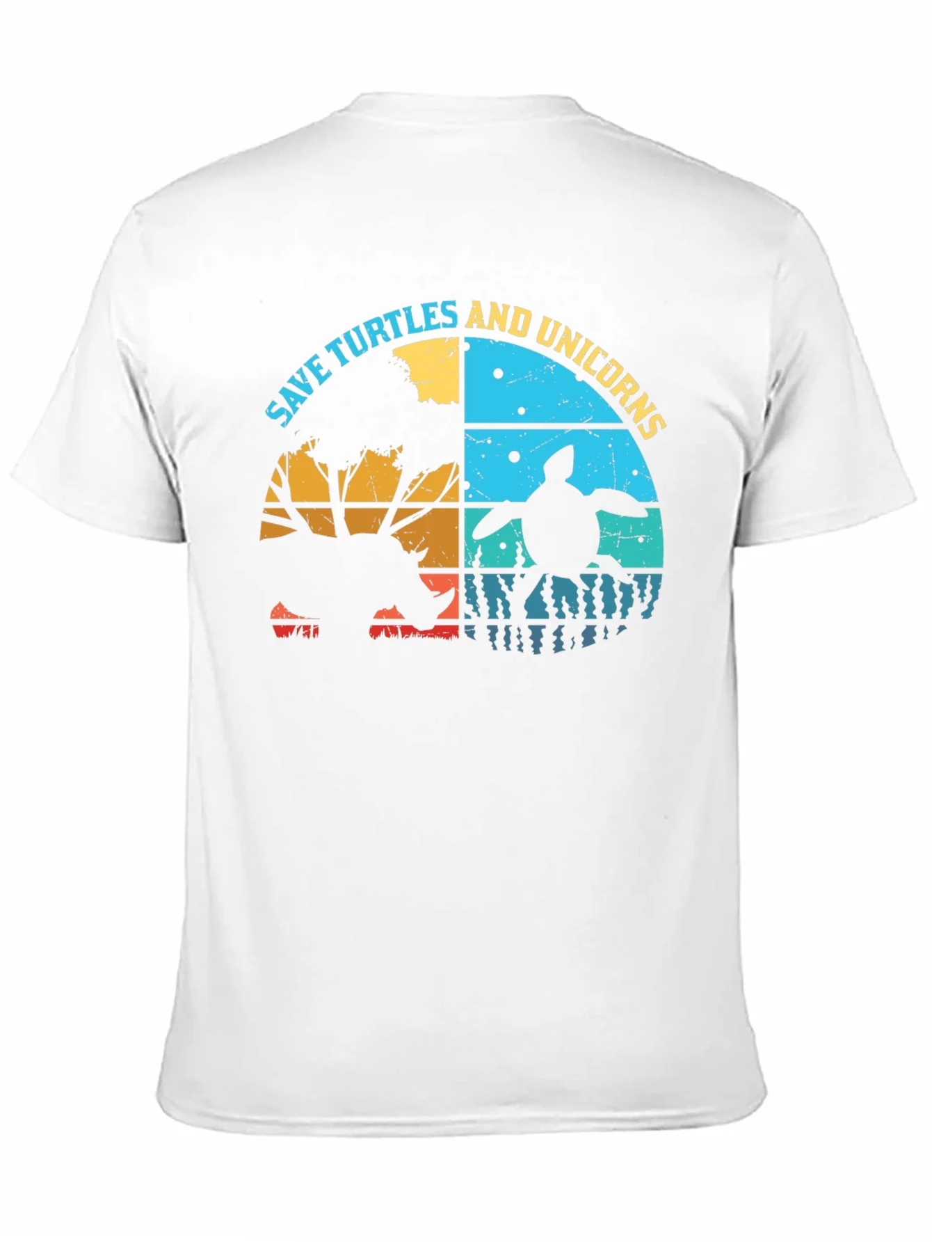 Save Turtles & Unicorns Graphic T-Shirt