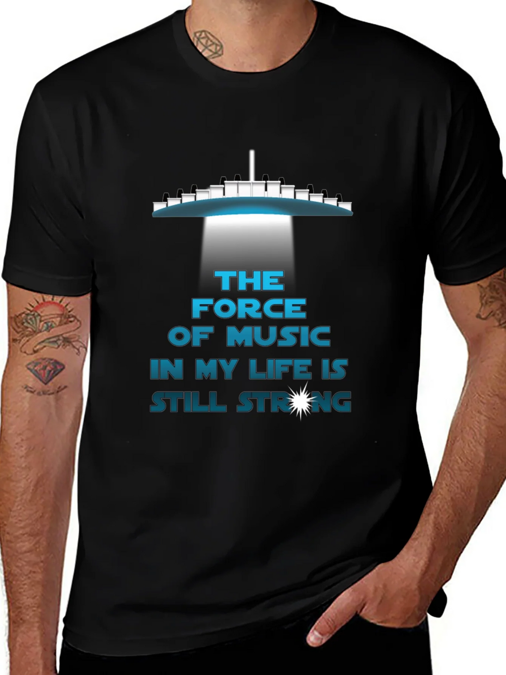 The Force of Music T-Shirt - Still Strong