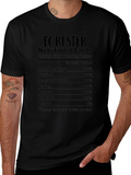Forester Nutritional Facts T-Shirt