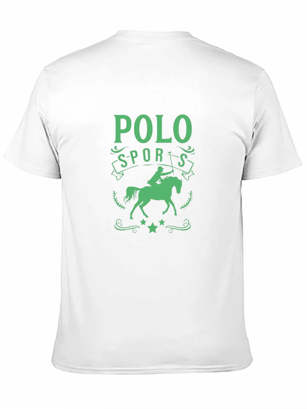 Polo Sports Graphic Tee - Equestrian Style