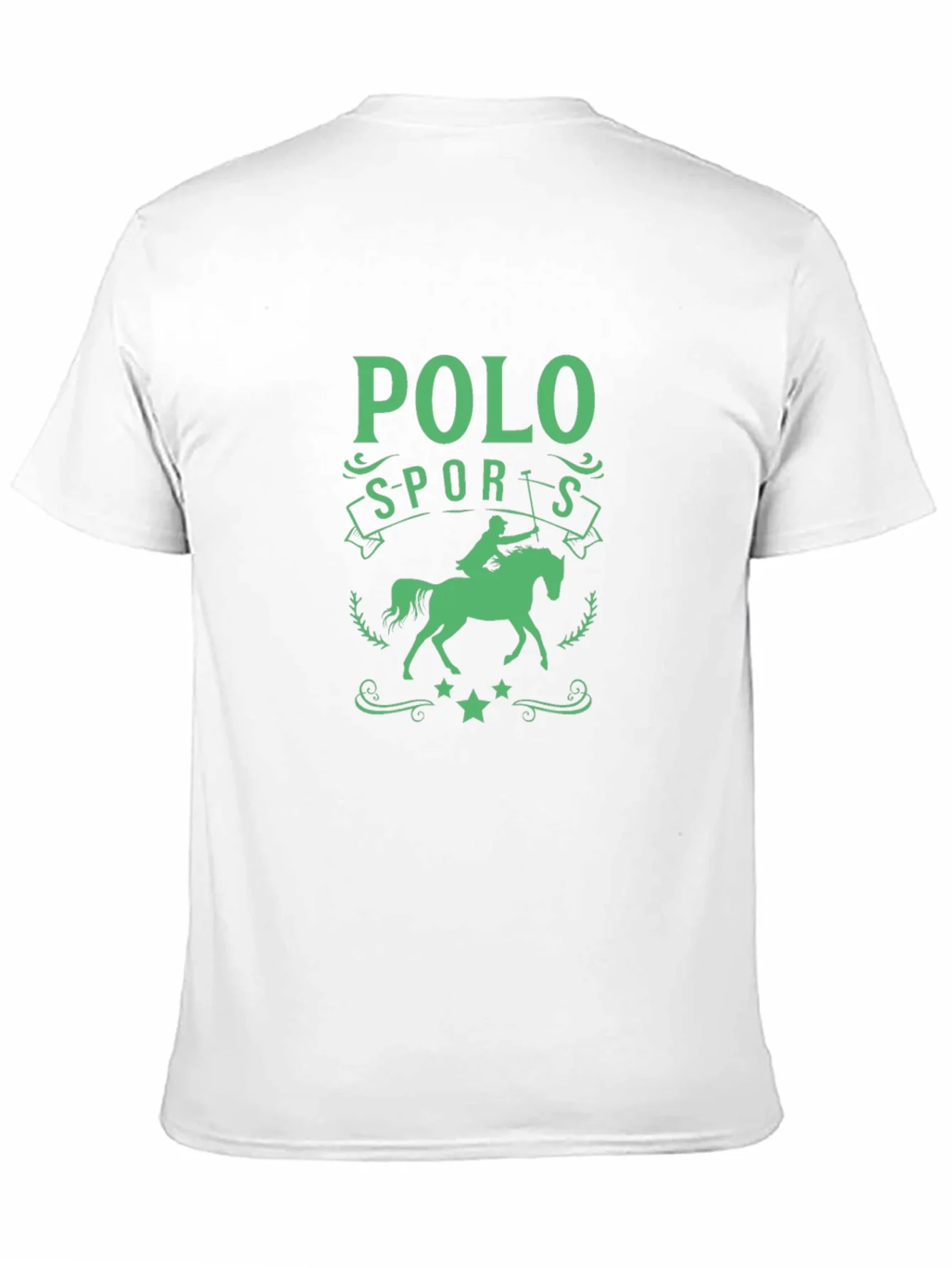 Polo Sports Graphic Tee - Equestrian Style