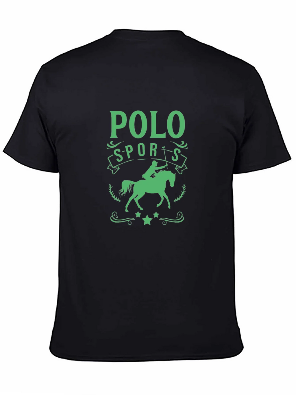 Polo Sports Graphic Tee - Equestrian Style