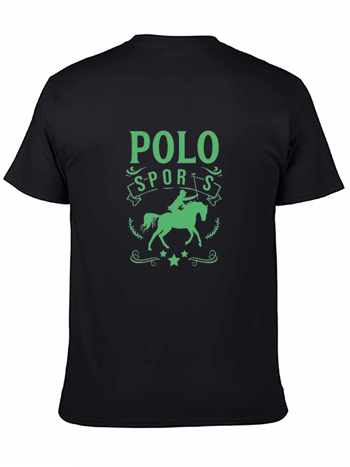 Polo Sports Graphic Tee - Equestrian Style