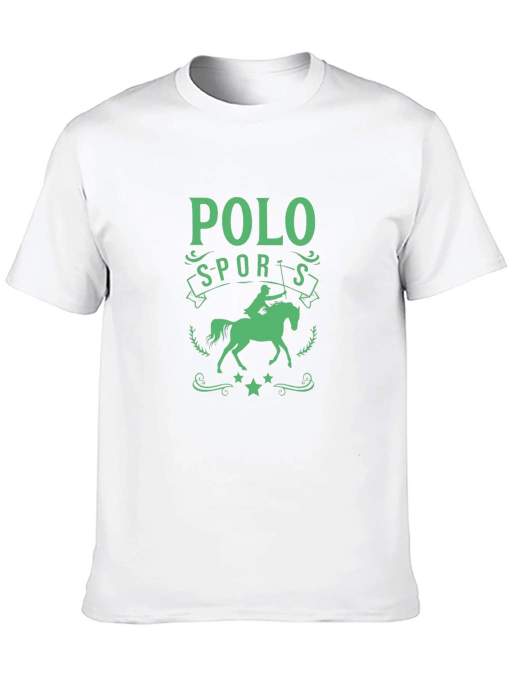 Polo Sports Graphic Tee - Equestrian Style
