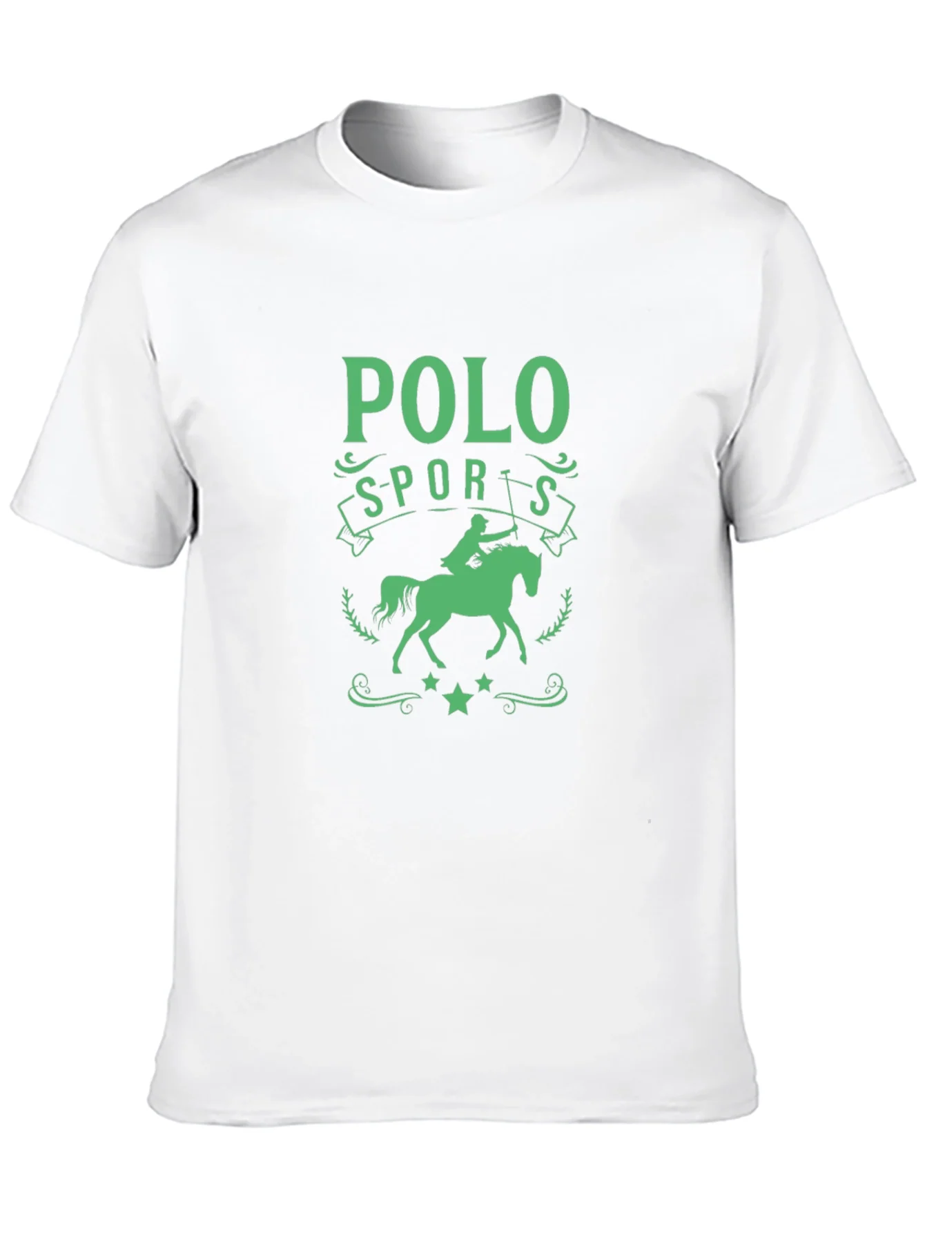 Polo Sports Graphic Tee - Equestrian Style