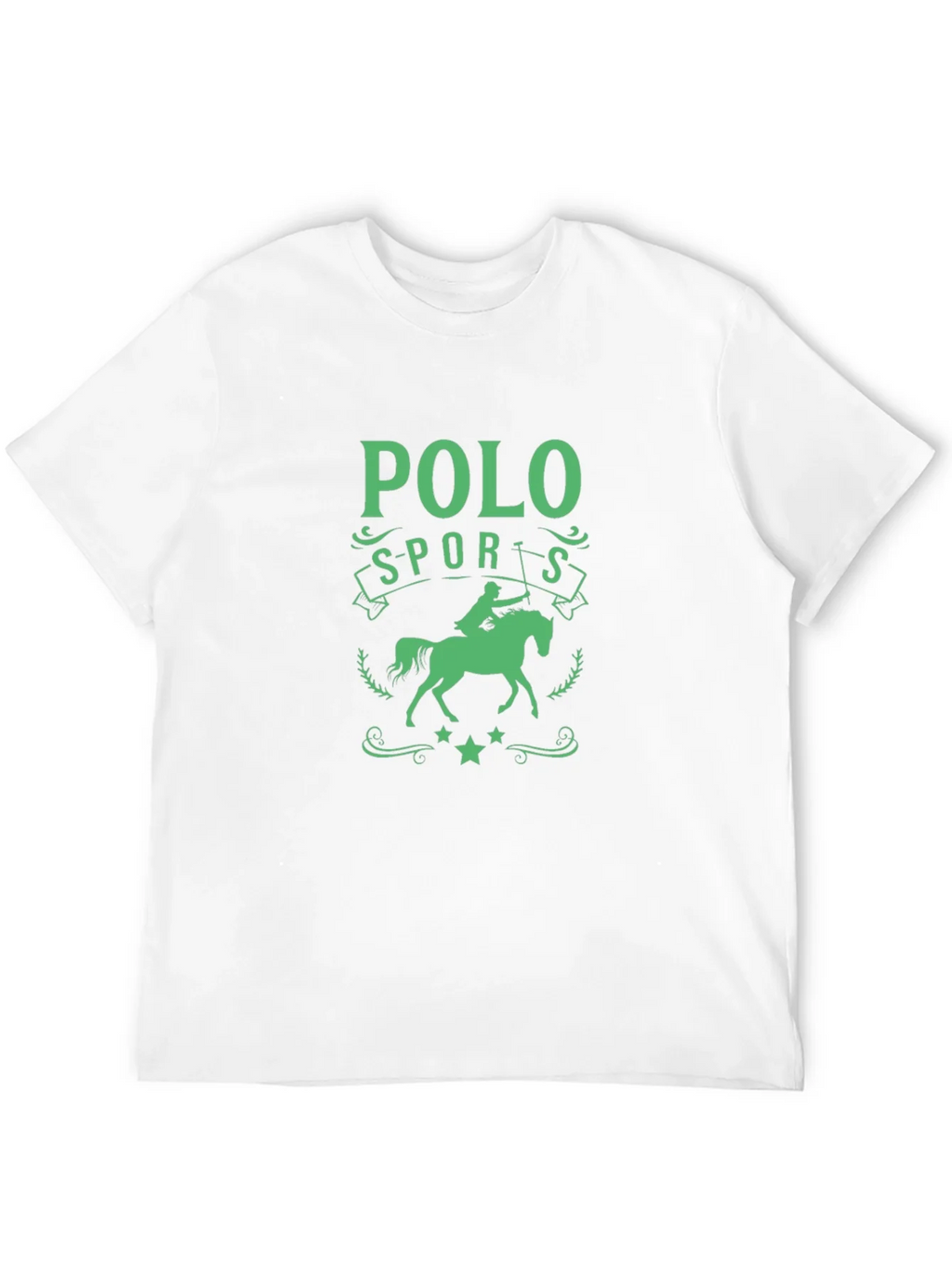 Polo Sports Graphic Tee - Equestrian Style