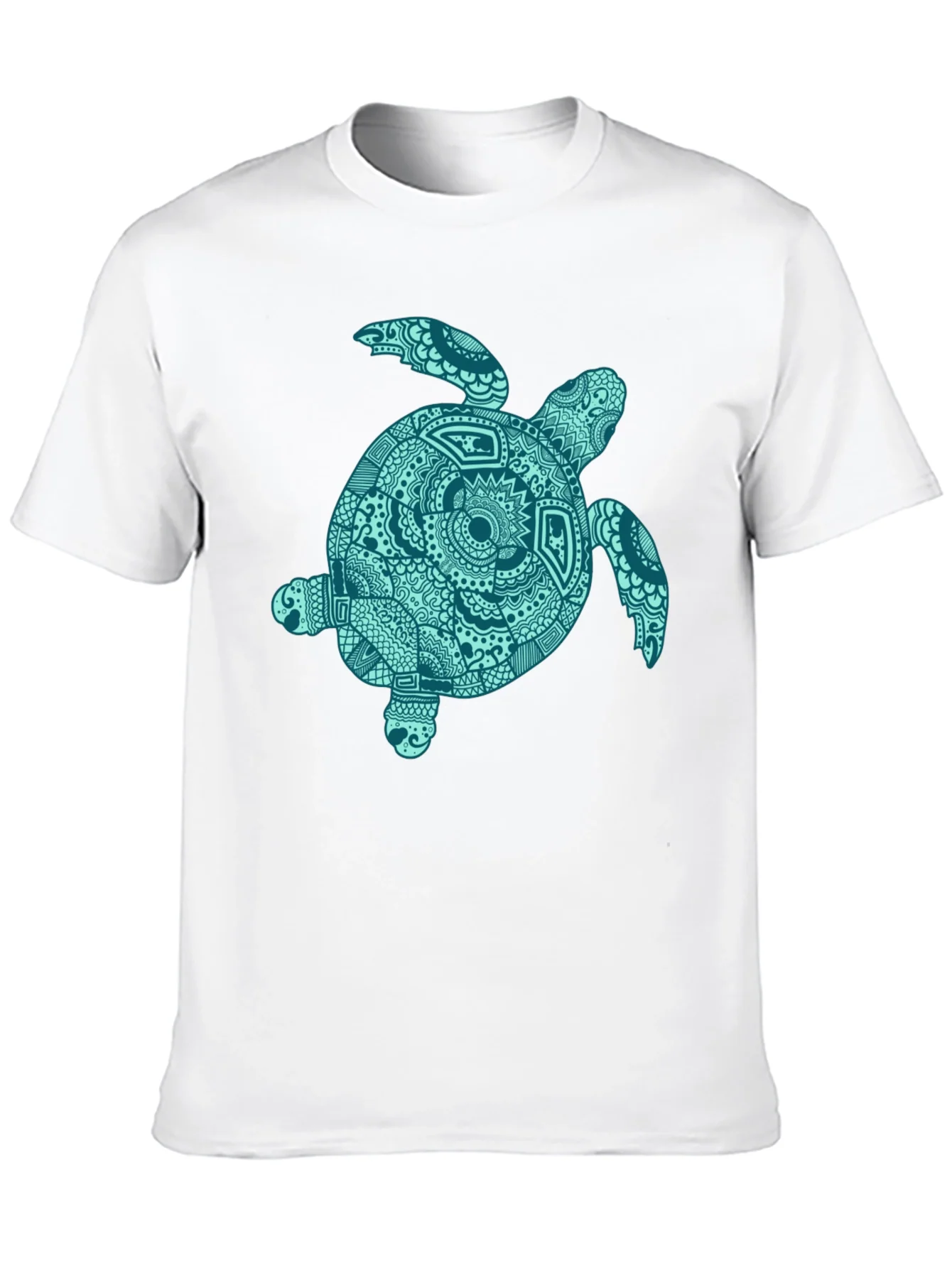 Sea Turtle Graphic Tee - Stylish Black Cotton T-Shirt