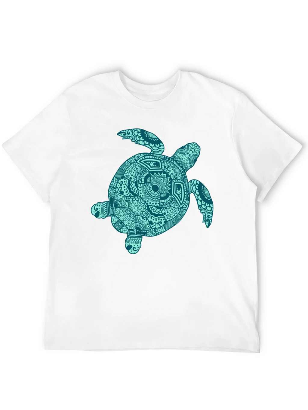 Sea Turtle Graphic Tee - Stylish Black Cotton T-Shirt