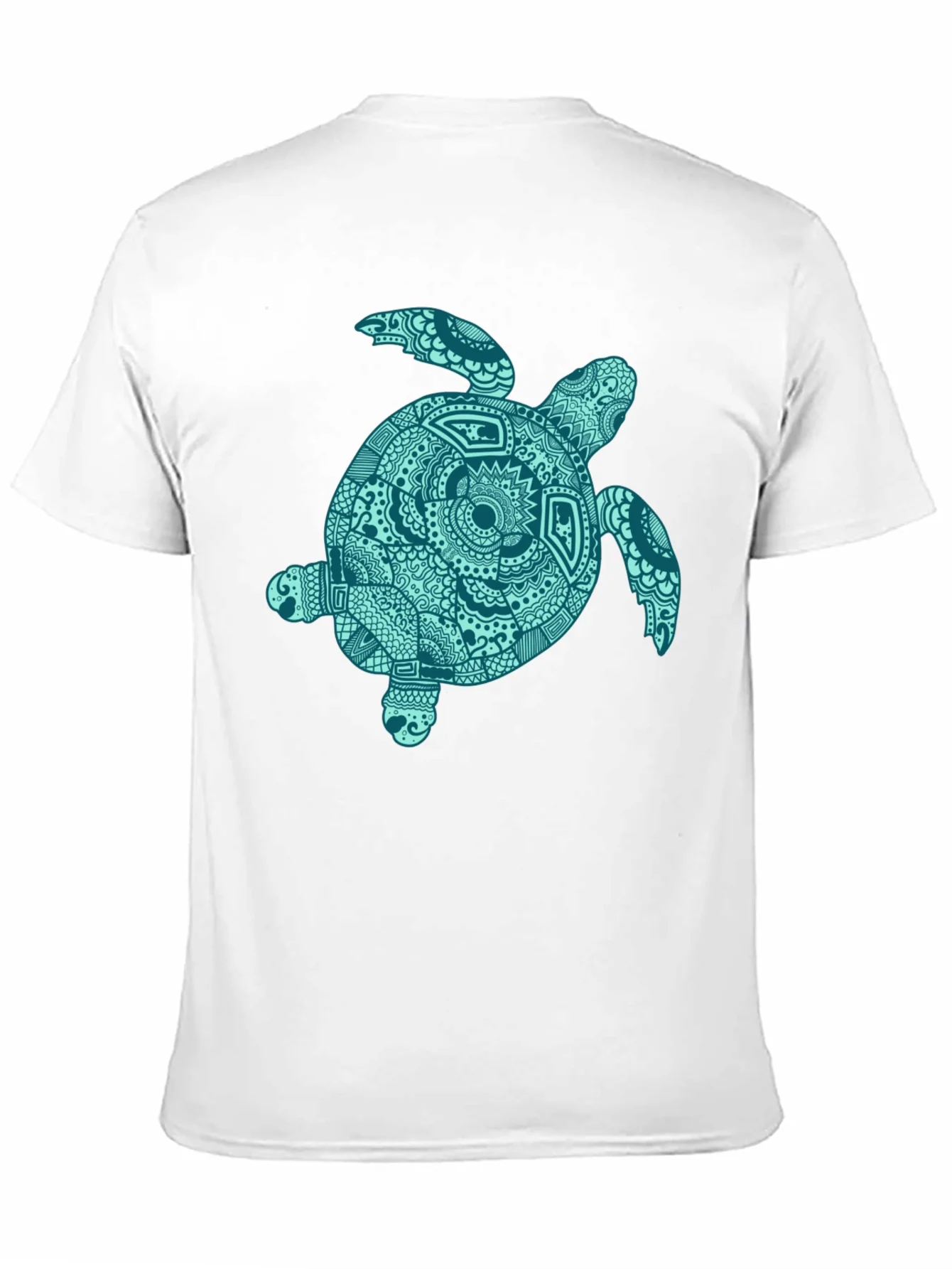 Sea Turtle Graphic Tee - Stylish Black Cotton T-Shirt