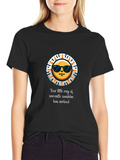 Sarcastic Sunshine Graphic Tee - Black