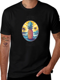Beach Please Im On Holiday Pineapple T-Shirt