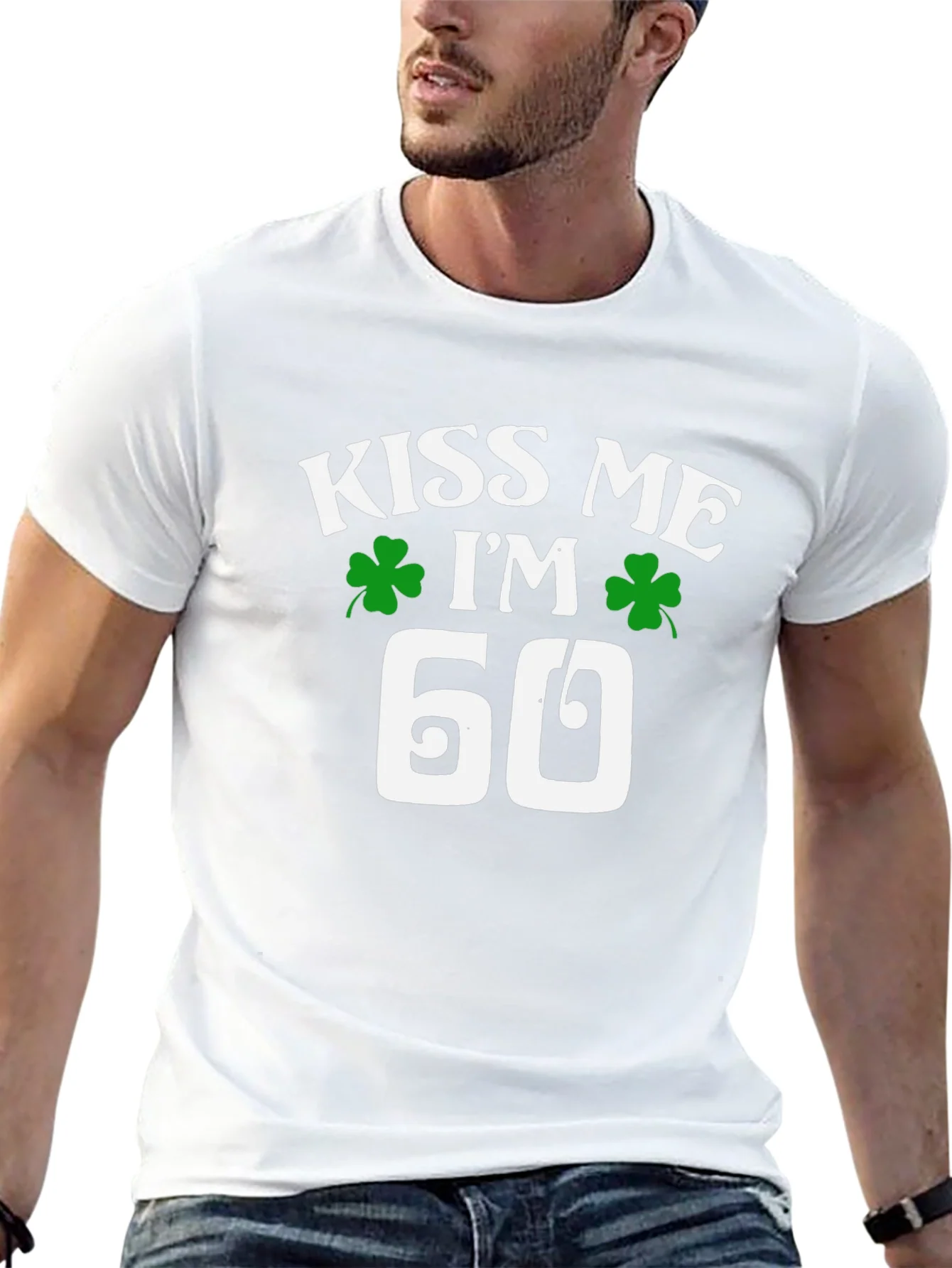 Kiss Me Im 60 St. Patricks Day T-Shirt