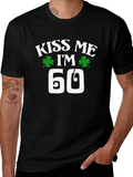 Kiss Me Im 60 St. Patricks Day T-Shirt