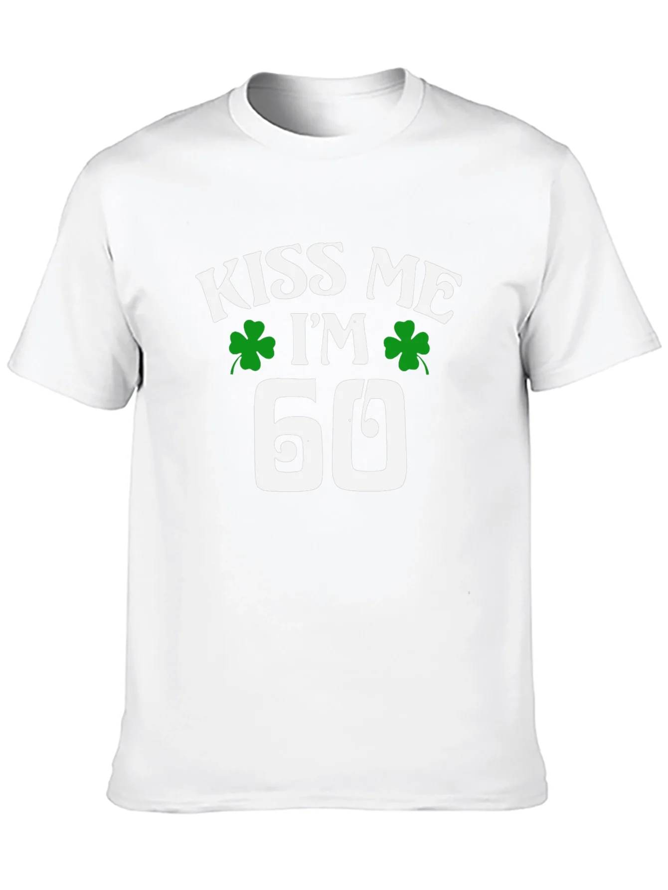 Kiss Me Im 60 St. Patricks Day T-Shirt