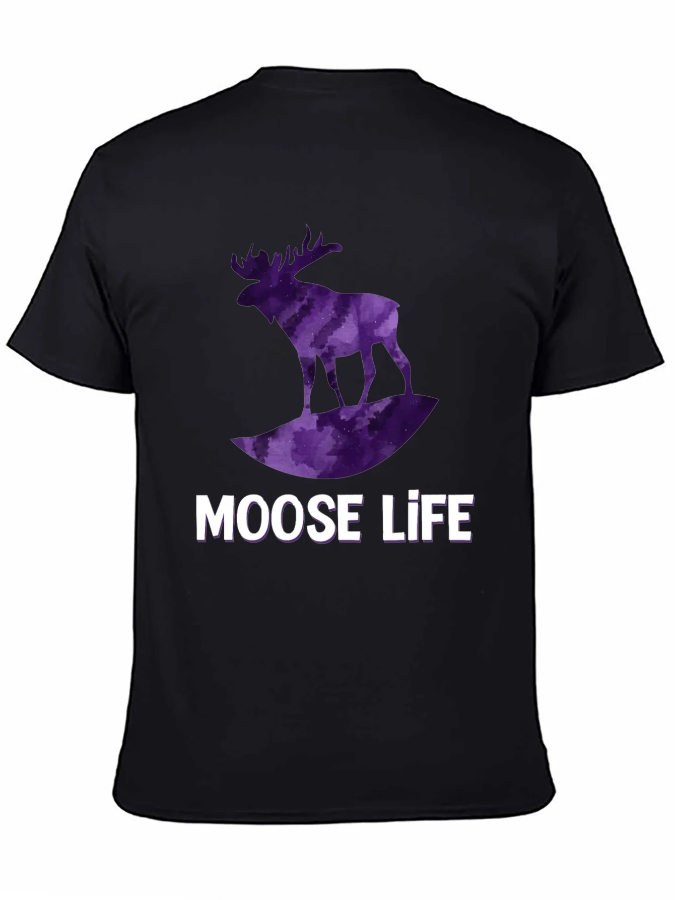 Moose Life Black T-Shirt