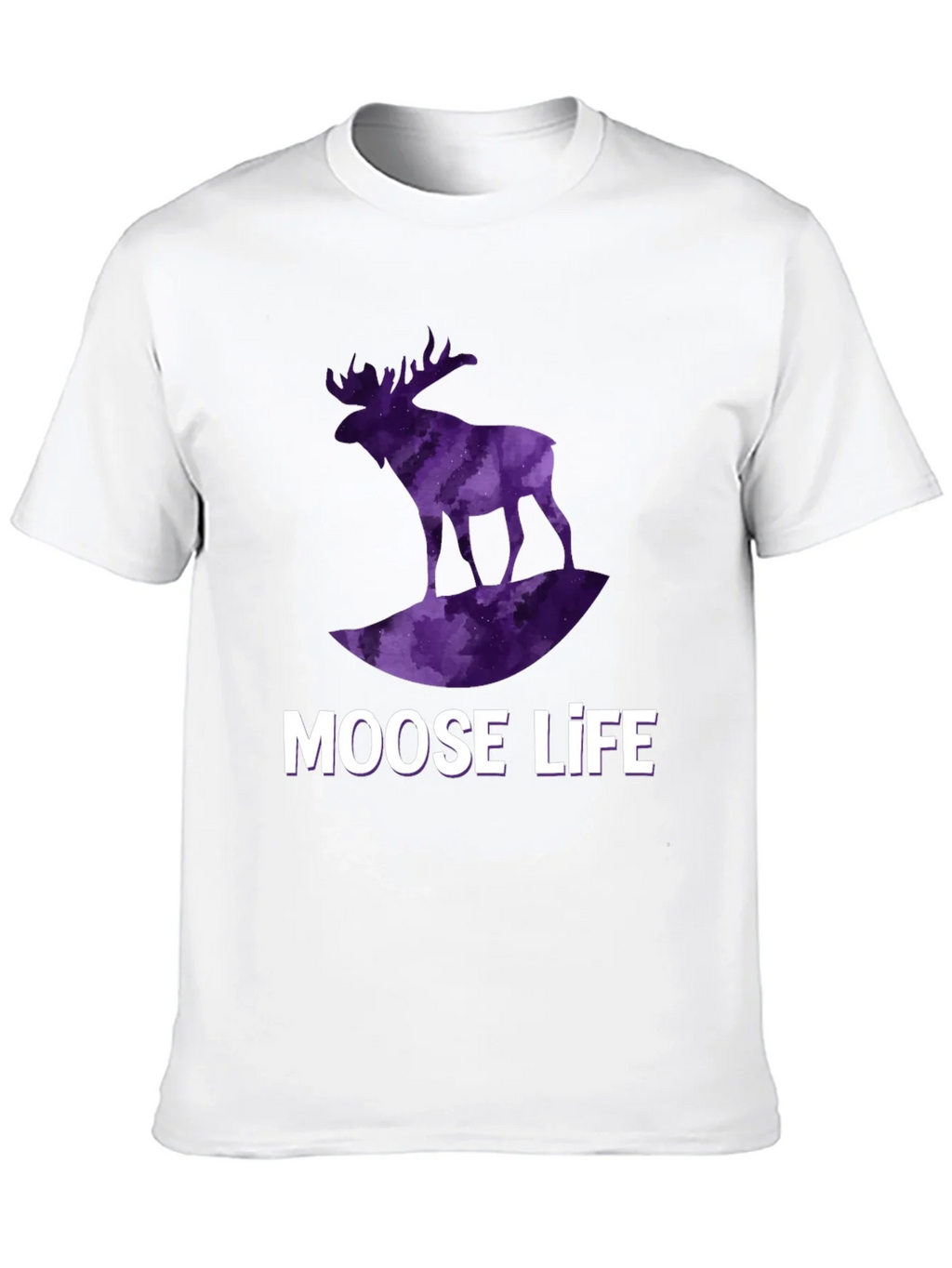Moose Life Black T-Shirt
