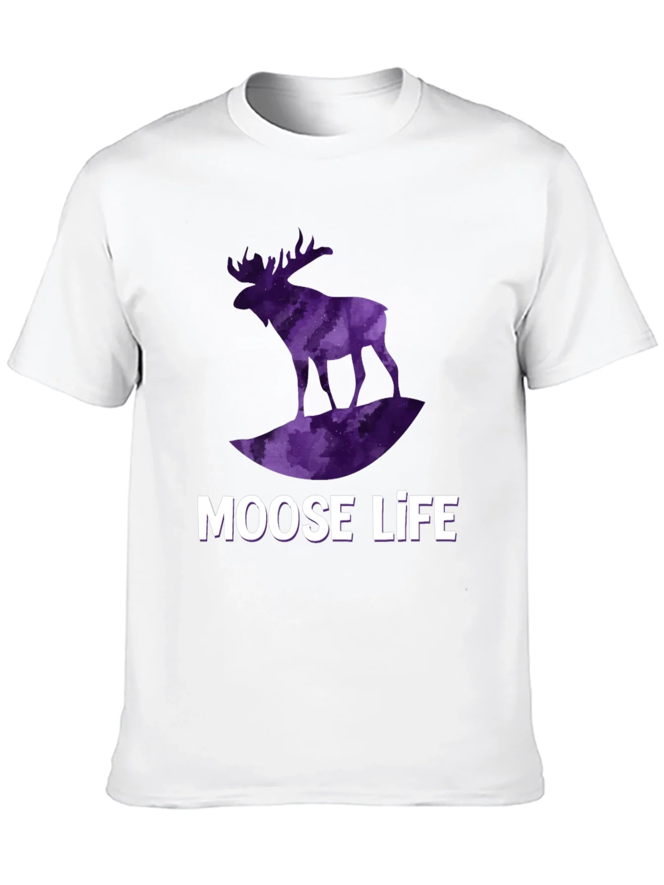 Moose Life Black T-Shirt