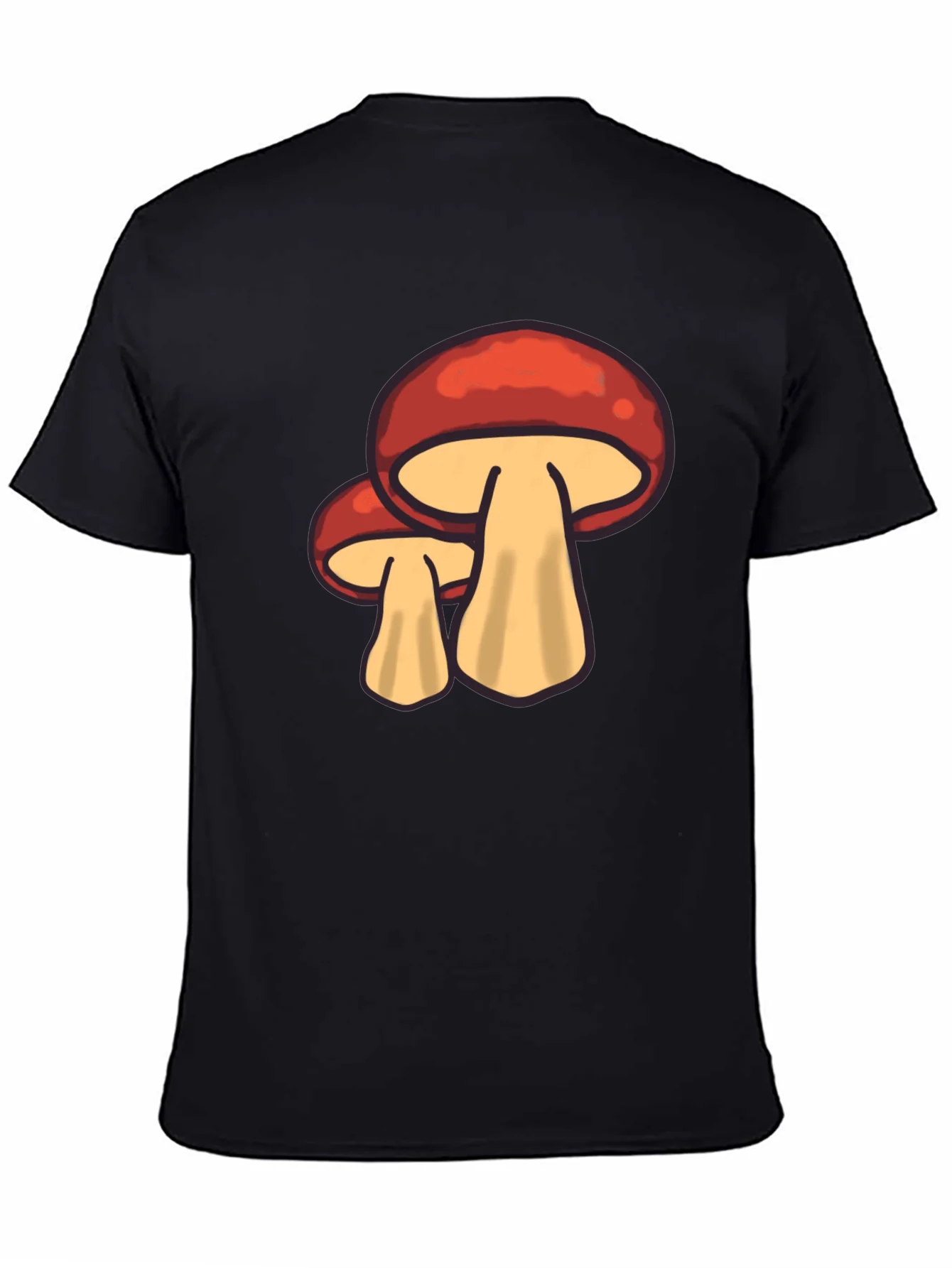 Mushroom Graphic T-Shirt - Fun Casual Tee