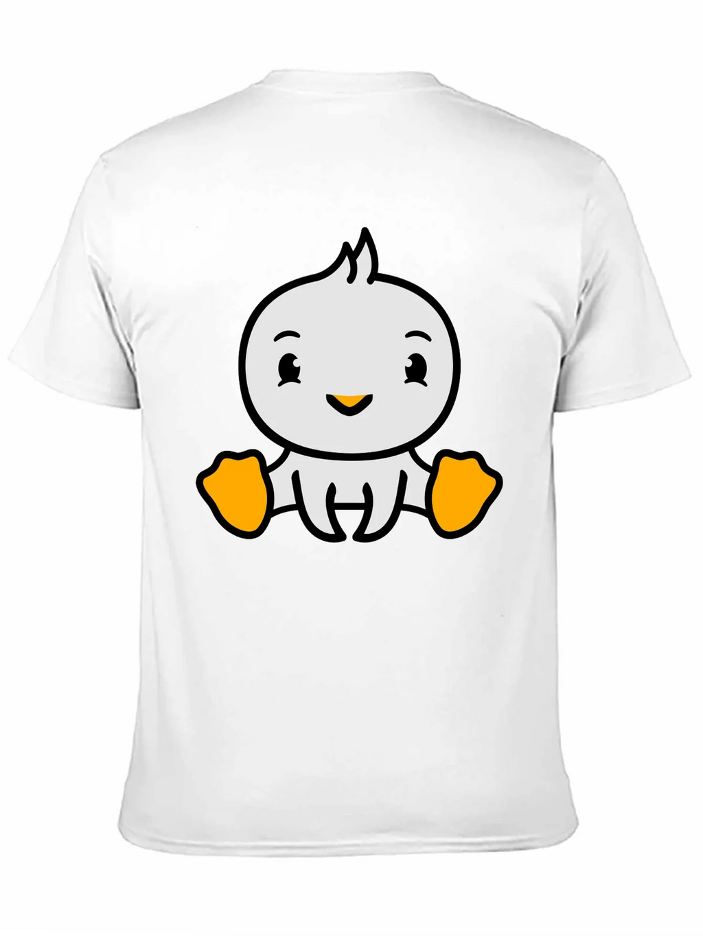 Cute Cartoon Duckling Graphic T-Shirt