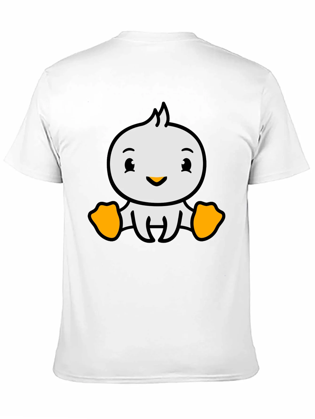 Cute Cartoon Duckling Graphic T-Shirt