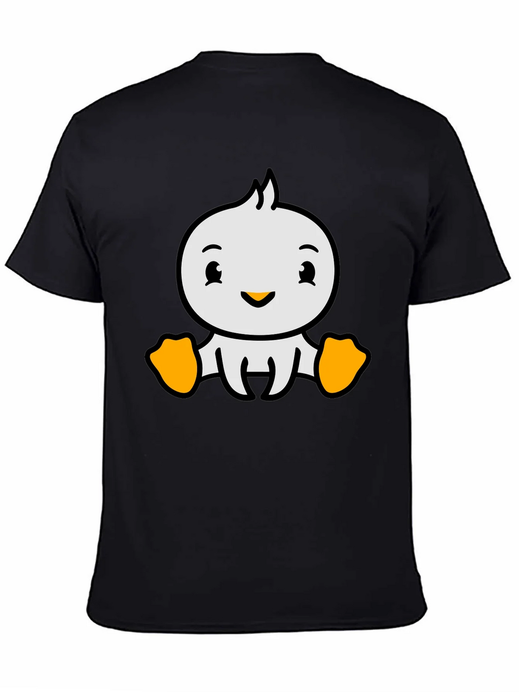 Cute Cartoon Duckling Graphic T-Shirt