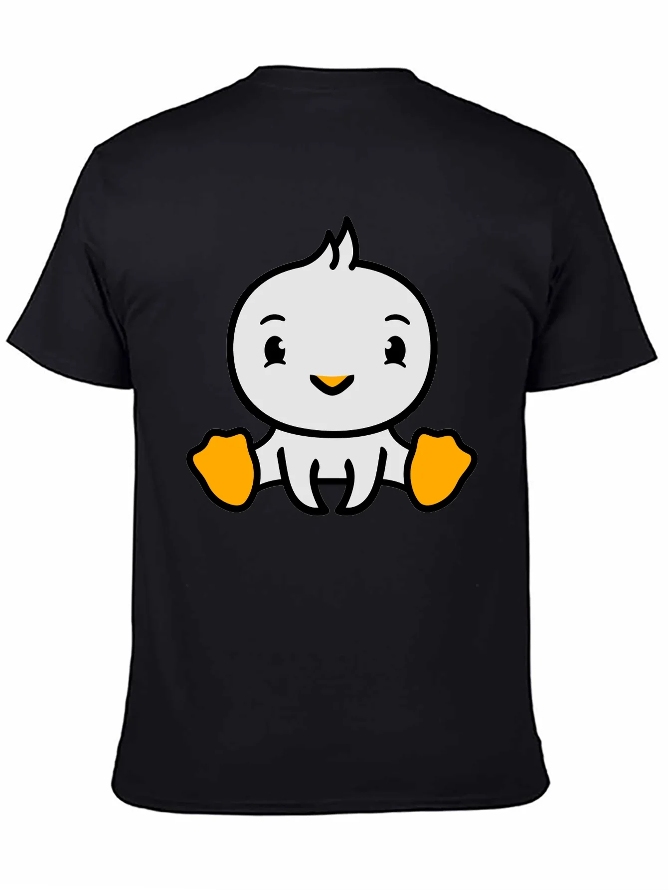 Cute Cartoon Duckling Graphic T-Shirt