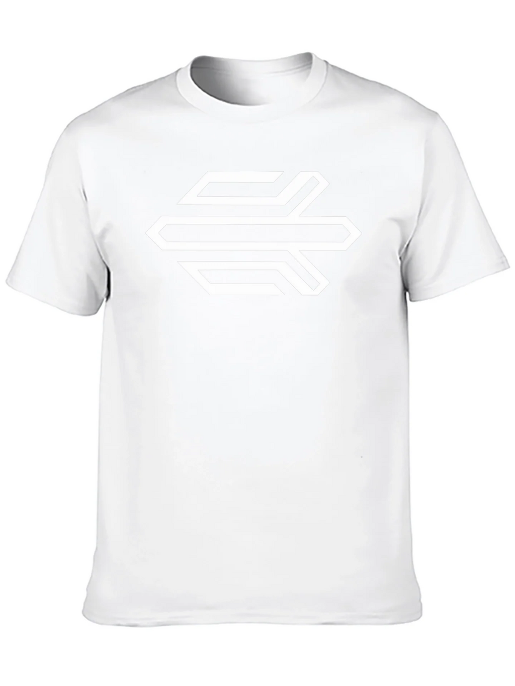 Geometric Logo Black T-Shirt